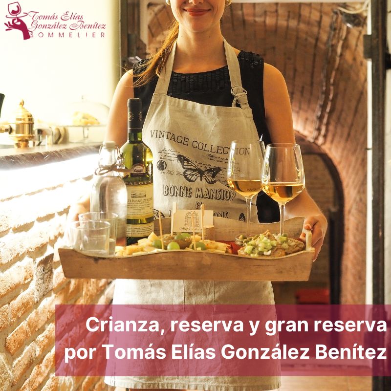 Crianza, reserva y gran reserva por Tomás Elías González Benítez